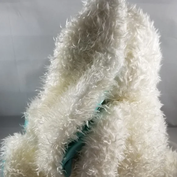 Commonwealth White Bunny Long Floppy Ears Plush Stuffed Animal Easter Bow 20" - Picture 7 of 13